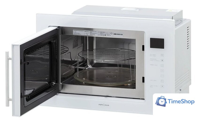 Микроволновая печь Krona Riflesso 60 WH V2 - Изображение №8 — Интернет-магазин Time-Shop