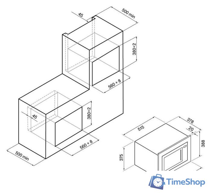 Микроволновая печь Krona Riflesso 60 WH V2 - Изображение №13 — Интернет-магазин Time-Shop
