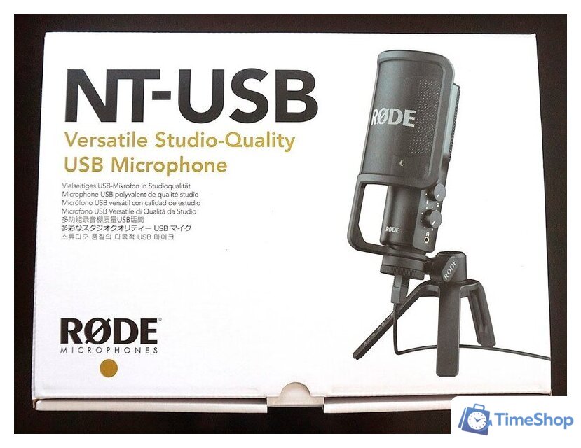 Проводной микрофон RODE NT-USB - Изображение №6 — Интернет-магазин Time-Shop