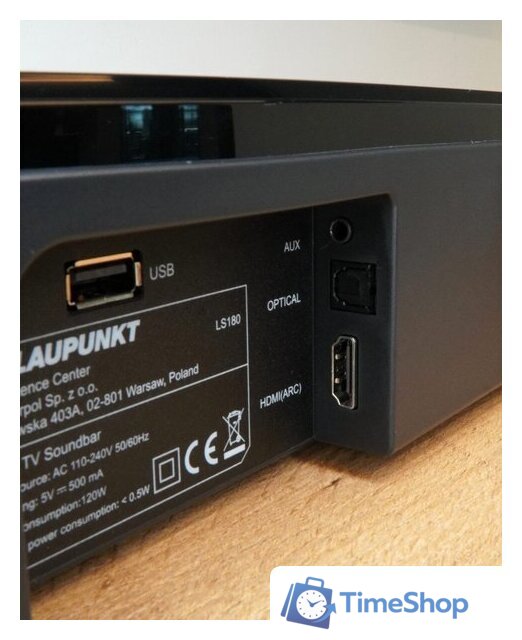 Саундбар Blaupunkt LS180 - Изображение №7 — Интернет-магазин Time-Shop