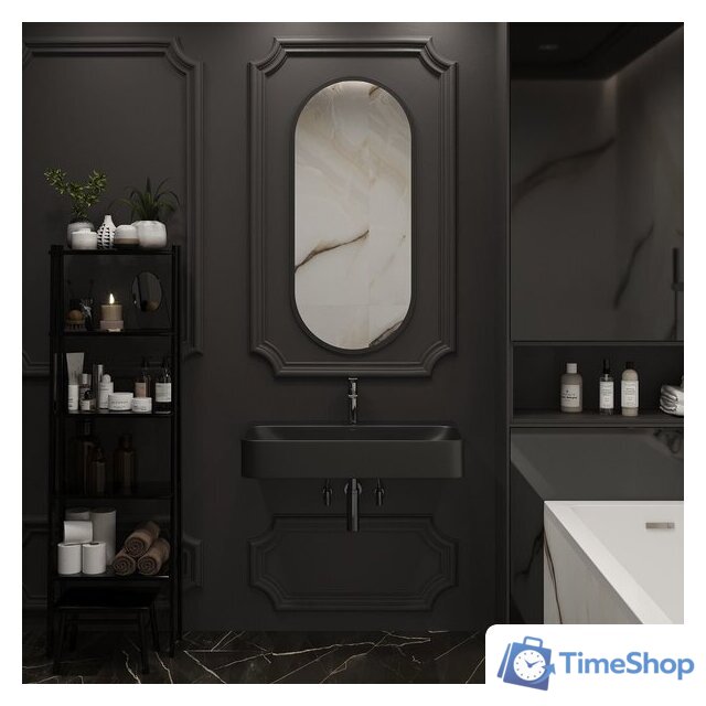 Умывальник Wellsee Clermont 302613000 с донным клапаном click-clack - Изображение №8 — Интернет-магазин Time-Shop