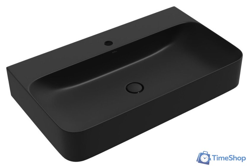 Умывальник Wellsee Clermont 302613000 с донным клапаном click-clack - Изображение №2 — Интернет-магазин Time-Shop