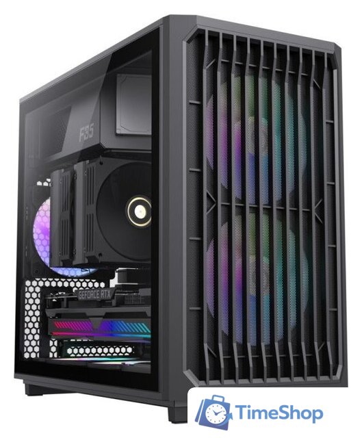 Корпус GameMax F35 BK (черный) - Изображение №1 — Интернет-магазин Time-Shop
