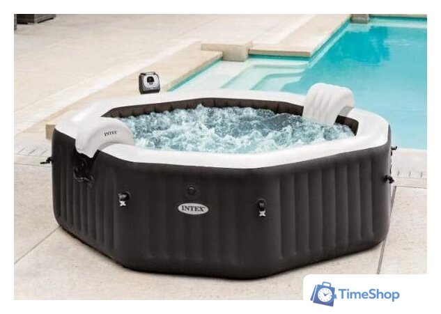 Надувной бассейн Intex Jet & Bubble Deluxe 28462 (218x71) с джакузи - Изображение №3 — Интернет-магазин Time-Shop