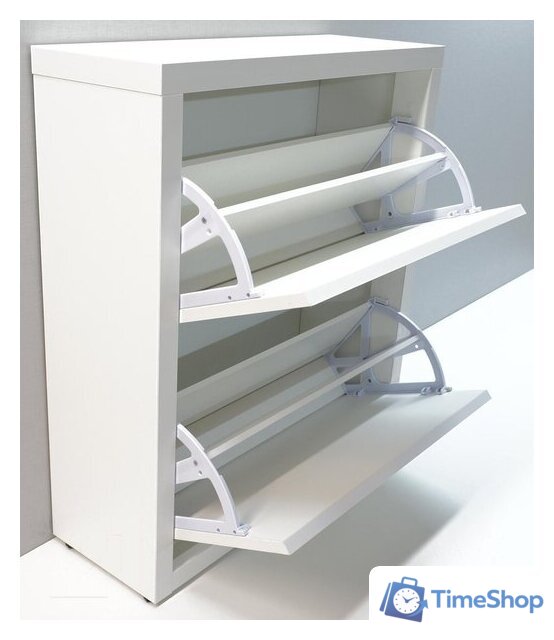 Тумба для обуви Анрат Элана 2.70 белый - Изображение №2 — Интернет-магазин Time-Shop