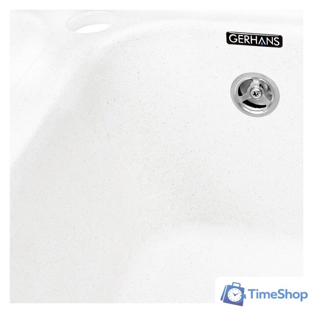 Кухонная мойка Gerhans C02 (белый) - Изображение №5 — Интернет-магазин Time-Shop