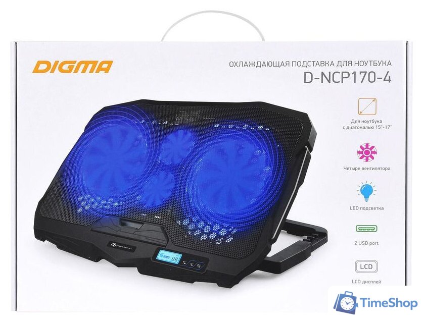 Подставка Digma D-NCP170-4 - Изображение №11 — Интернет-магазин Time-Shop