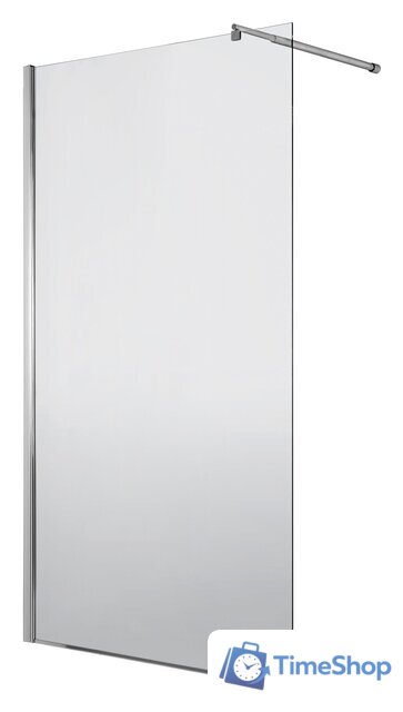 Душевая стенка Deante Abelia 120 KTA 031P (хром/прозрачное) - Изображение №1 — Интернет-магазин Time-Shop