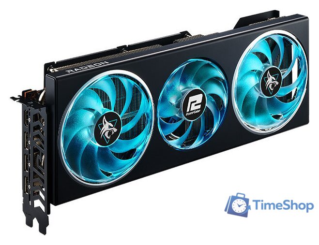 Видеокарта PowerColor Hellhound AMD Radeon RX 7800 XT 16GB GDDR6 RX 7800 XT 16G-L/OC - Изображение №1 — Интернет-магазин Time-Shop