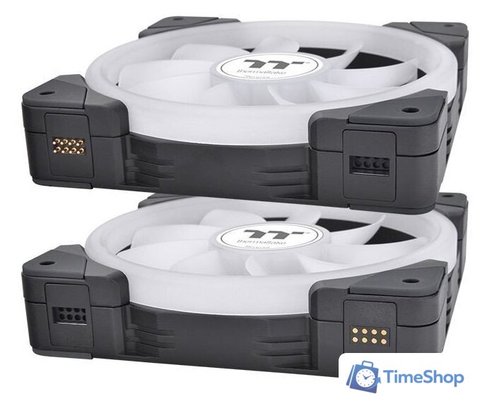 Комплект вентиляторов для корпуса Thermaltake Swafan EX14 ARGB TT Premium Edition 3-Fan Pack CL-F168-PL14SW-A - Изображение №3 — Интернет-магазин Time-Shop