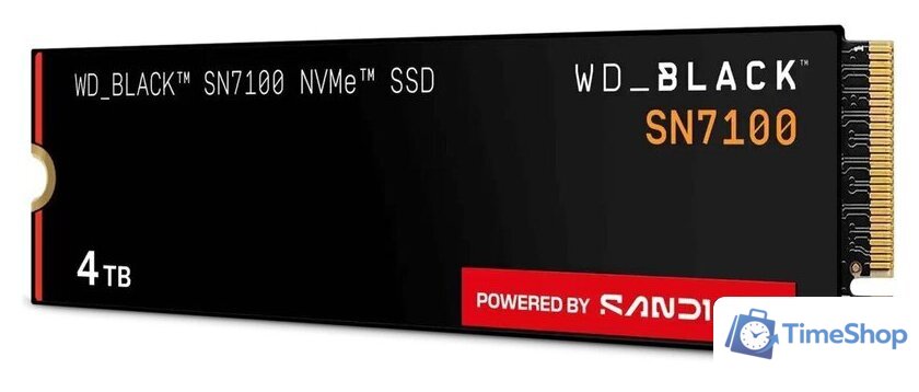 SSD WD Black SN7100 4TB WDS400T4X0E - Изображение №2 — Интернет-магазин Time-Shop