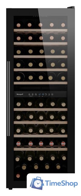 Винный шкаф Weissgauff WWC-77 DB DualZone - Изображение №1 — Интернет-магазин Time-Shop