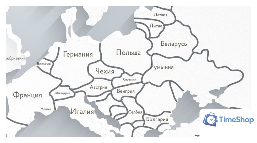 Фотообои ФабрикаФресок Детская карта светлая с воздушными шарами 334265 (400x265) - Изображение №2 — Интернет-магазин Time-Shop