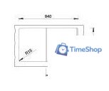 Кухонная мойка Blanco Zenar 45 S 527176 (левая, мягкий белый) - Изображение №4 — Интернет-магазин Time-Shop