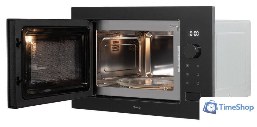Микроволновая печь ZorG MIO252 S black (черный) - Изображение №3 — Интернет-магазин Time-Shop