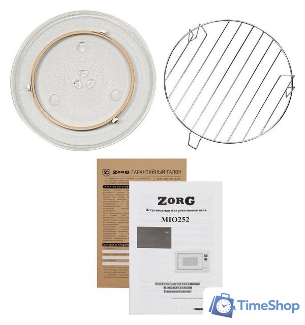 Микроволновая печь ZorG MIO252 S black (черный) - Изображение №5 — Интернет-магазин Time-Shop