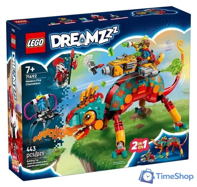 Конструктор LEGO DREAMZzz Огненный хамелеон Матео 71492 - Изображение №1 — Интернет-магазин Time-Shop