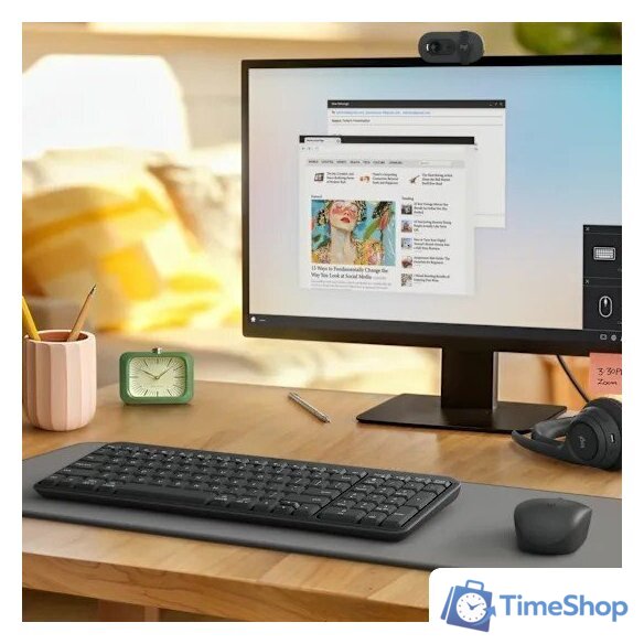 Клавиатура Logitech K251 Compact Bluetooth Wireless Keyboard 920-013363 (графитовый, нет кириллицы) - Изображение №6 — Интернет-магазин Time-Shop