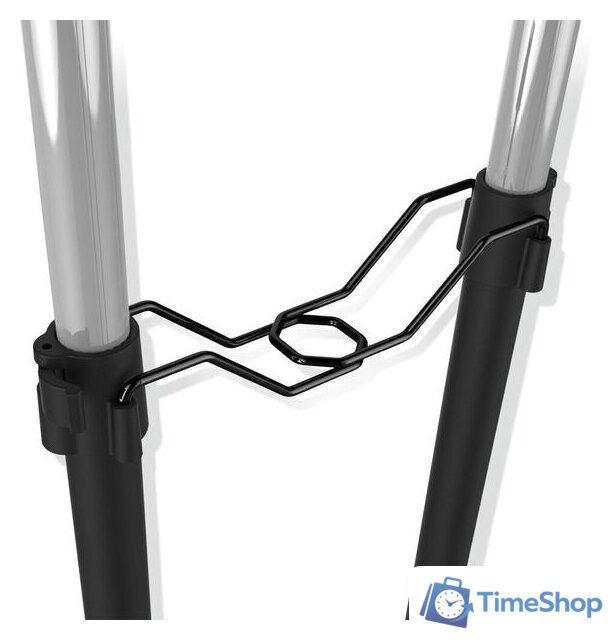 Стойка для одежды Sheffilton SHT-WR4150 899484 (черный/черный муар/хром лак) - Изображение №3 — Интернет-магазин Time-Shop