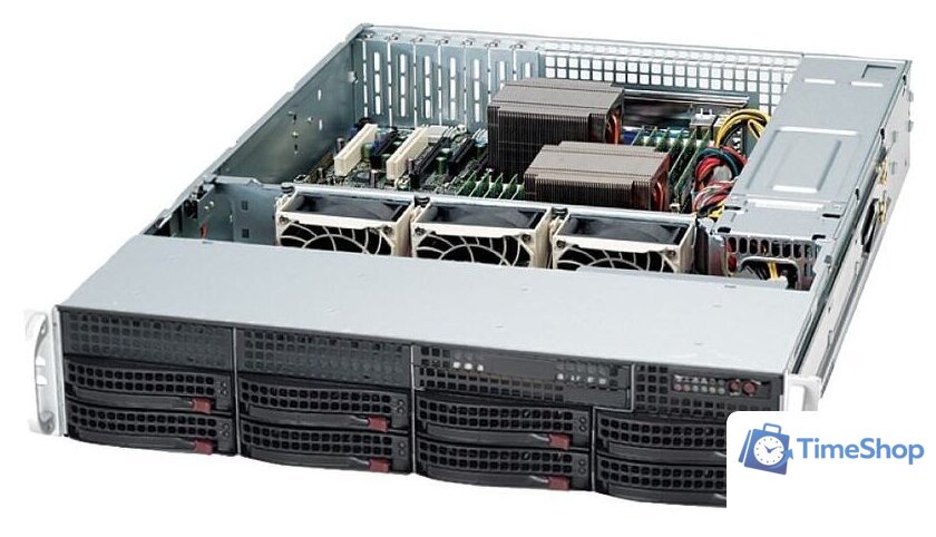 Корпус Supermicro SuperChassis CSE-825TQC-R802LPB - Изображение №1 — Интернет-магазин Time-Shop