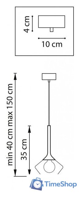 Подвесная люстра Lightstar Vetro 801202 - Изображение №6 — Интернет-магазин Time-Shop
