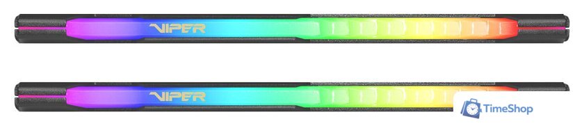 Оперативная память Patriot Viper Steel RGB 2x8ГБ DDR4 3600 МГц PVSR416G360C8K - Изображение №3 — Интернет-магазин Time-Shop