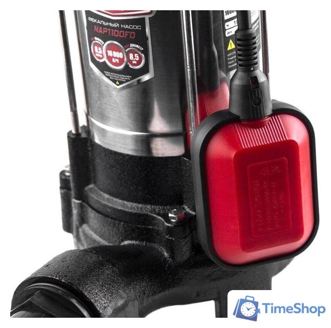 Фекальный насос Hammer NAP1100FD - Изображение №5 — Интернет-магазин Time-Shop