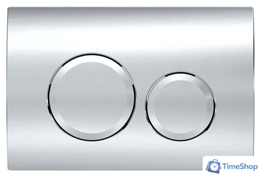 Панель смыва Geberit Delta 20 115.127.21.1 (хром глянцевый) - Изображение №1 — Интернет-магазин Time-Shop