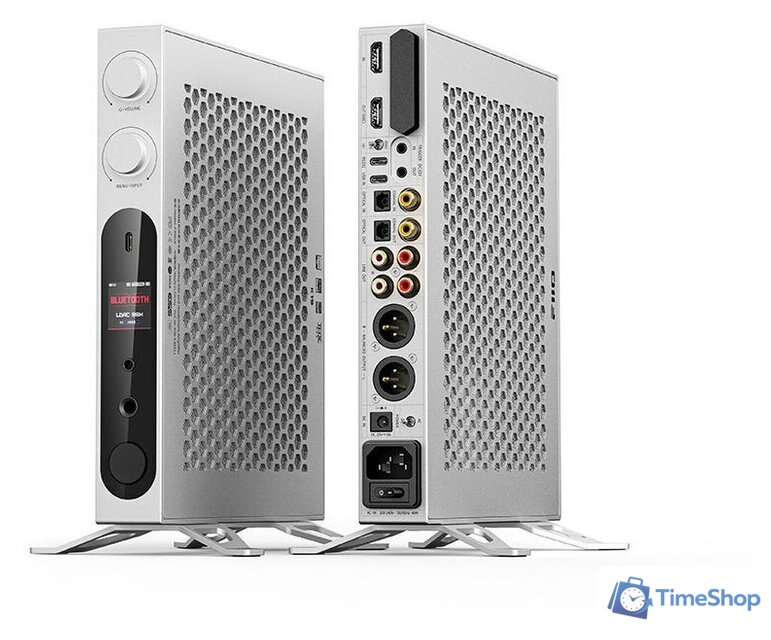 Настольный усилитель FiiO K19 (серебристый) - Изображение №3 — Интернет-магазин Time-Shop