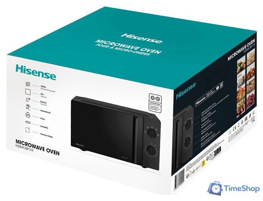 Микроволновая печь Hisense H20MOBP1HI - Изображение №6 — Интернет-магазин Time-Shop