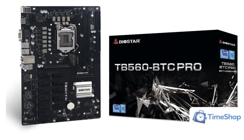 Материнская плата BIOSTAR TB560-BTC PRO Ver. 6.x - Изображение №2 — Интернет-магазин Time-Shop