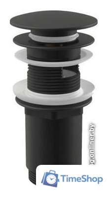Донный клапан Alcaplast A392Black - Изображение №1 — Интернет-магазин Time-Shop