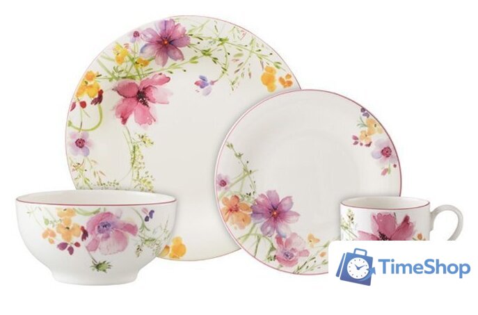 Столовый сервиз Villeroy & Boch Mariefleur Basic 10-4100-8854 - Изображение №1 — Интернет-магазин Time-Shop