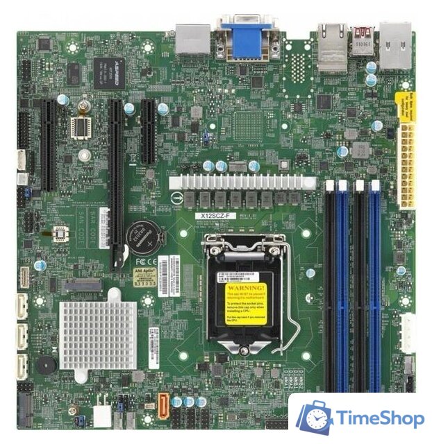 Материнская плата Supermicro MBD-X12SCZ-F-B - Изображение №1 — Интернет-магазин Time-Shop
