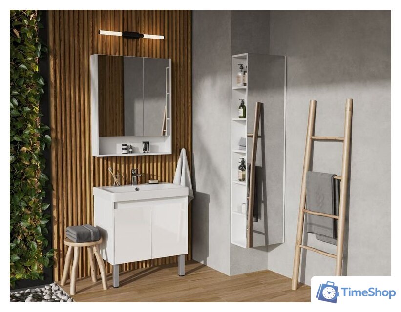  Акватон Тумба с умывальником Сканди Doors 70 1A2789K0SD010 (белый) - Изображение №8 — Интернет-магазин Time-Shop