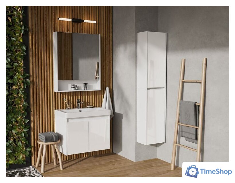  Акватон Тумба с умывальником Сканди Doors 70 1A2789K0SD010 (белый) - Изображение №9 — Интернет-магазин Time-Shop