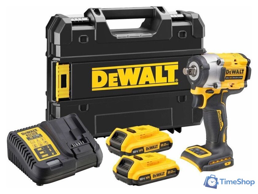 Гайковерт DeWalt DCF921D2T (с 2-мя АКБ, кейс) - Изображение №1 — Интернет-магазин Time-Shop