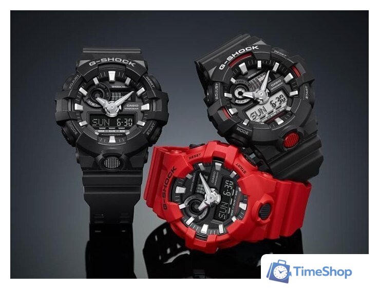 Наручные часы Casio G-Shock GA-700-4A - Изображение №6 — Интернет-магазин Time-Shop