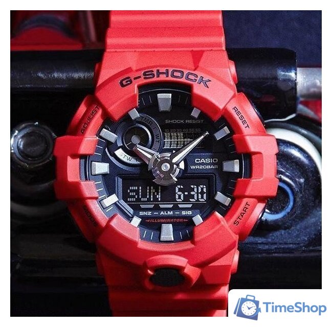 Наручные часы Casio G-Shock GA-700-4A - Изображение №9 — Интернет-магазин Time-Shop