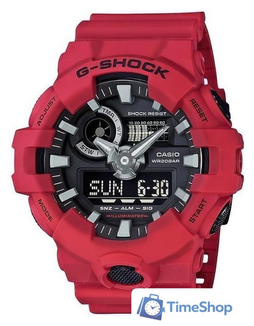 Наручные часы Casio G-Shock GA-700-4A - Изображение №1 — Интернет-магазин Time-Shop