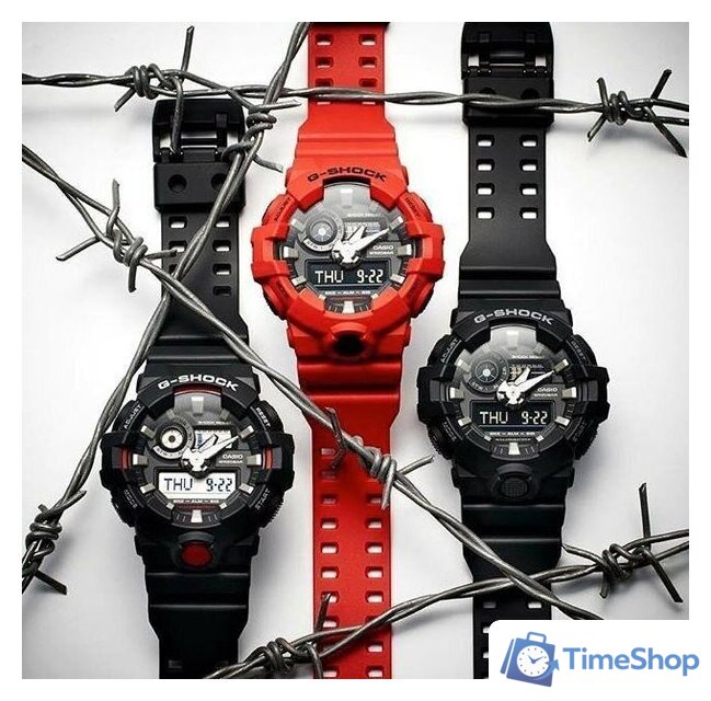 Наручные часы Casio G-Shock GA-700-4A - Изображение №5 — Интернет-магазин Time-Shop