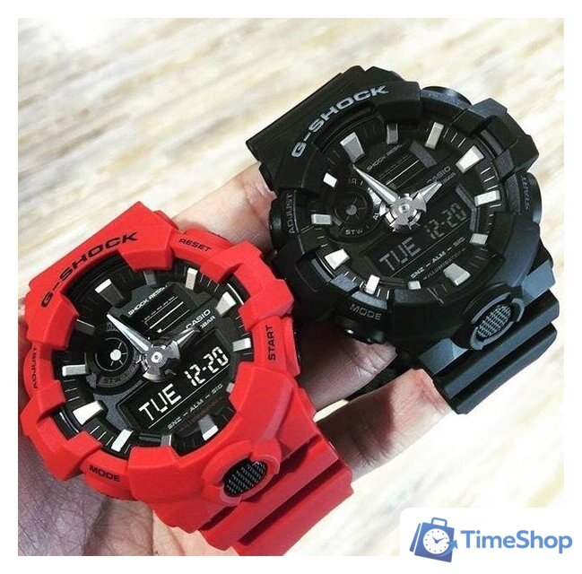 Наручные часы Casio G-Shock GA-700-4A - Изображение №8 — Интернет-магазин Time-Shop