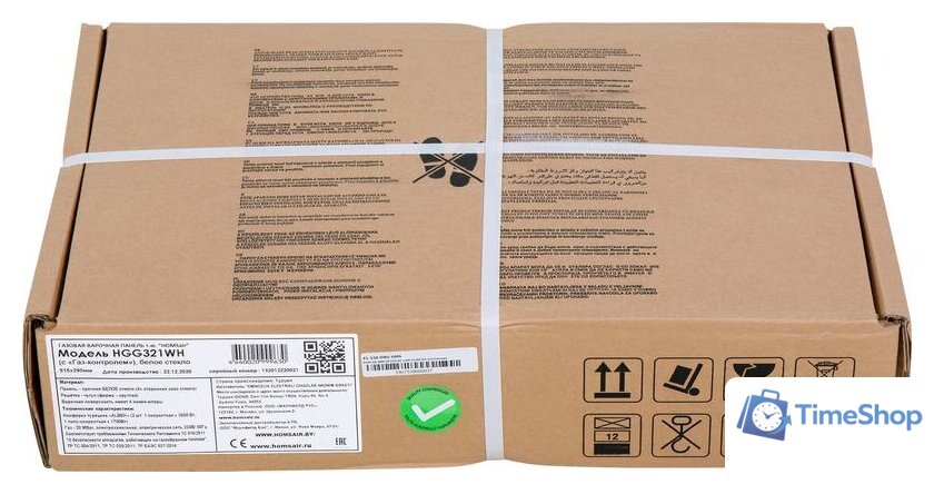 Варочная панель HOMSair HGG321WH - Изображение №21 — Интернет-магазин Time-Shop