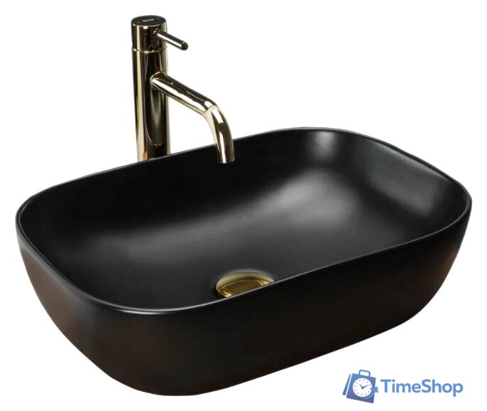 Умывальник Rea Belinda U8470 (черный матовый) - Изображение №1 — Интернет-магазин Time-Shop