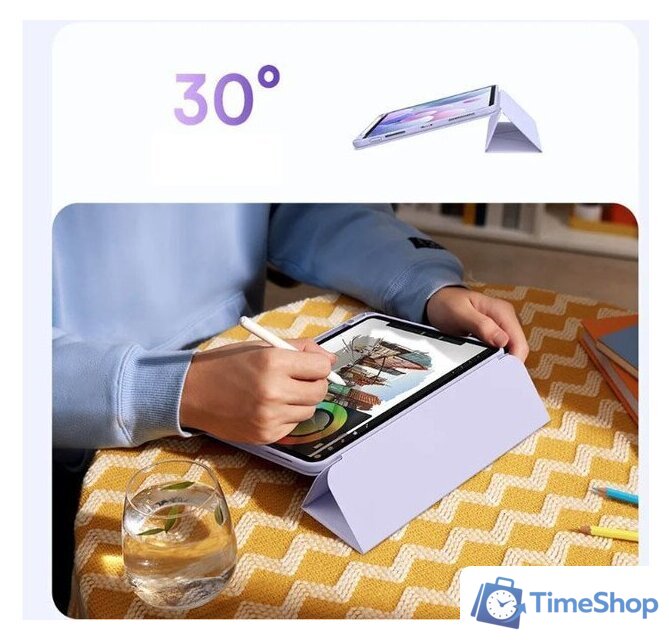 Чехол для планшета Baseus Minimalist для Apple iPad Pro 12.9 (розовый) - Изображение №18 — Интернет-магазин Time-Shop