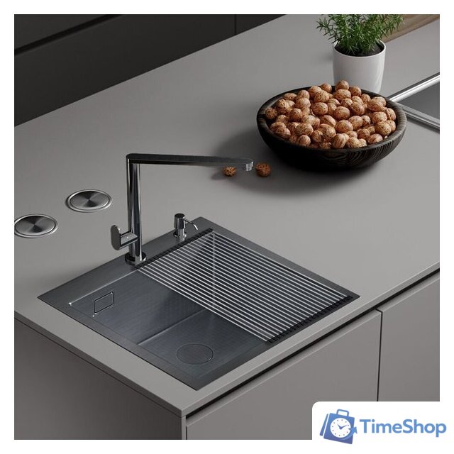 Кухонная мойка Roxen Simple 560220-45B - Изображение №1 — Интернет-магазин Time-Shop