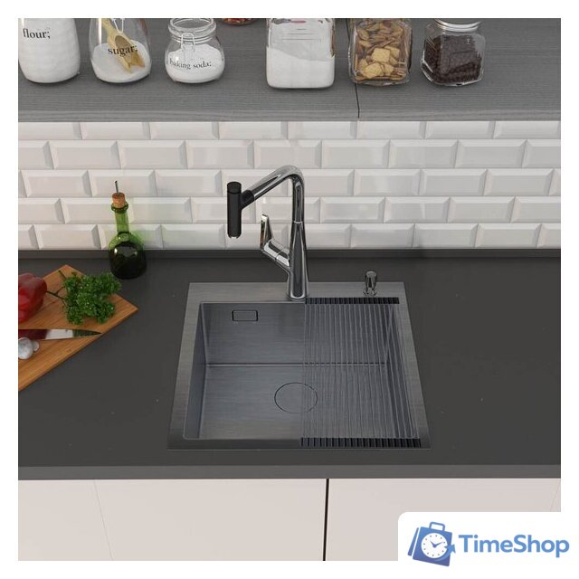 Кухонная мойка Roxen Simple 560220-45B - Изображение №2 — Интернет-магазин Time-Shop