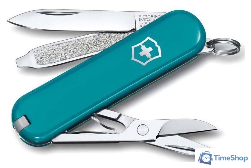 Мультитул Victorinox Classic SD Colors (бирюзовый) - Изображение №1 — Интернет-магазин Time-Shop