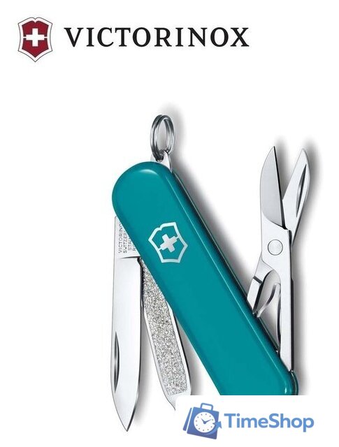 Мультитул Victorinox Classic SD Colors (бирюзовый) - Изображение №4 — Интернет-магазин Time-Shop