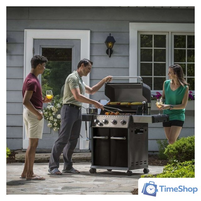 Газовый гриль для дачи Broil King Baron 440 - Изображение №8 — Интернет-магазин Time-Shop
